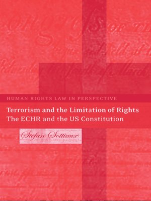 cover image of Terrorism and the Limitation of Rights